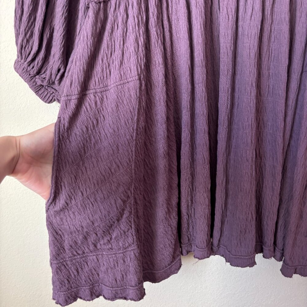 Free People Beach Boho Gauzy Get Obsessed Babydoll Dress - Picture 7 of 13
